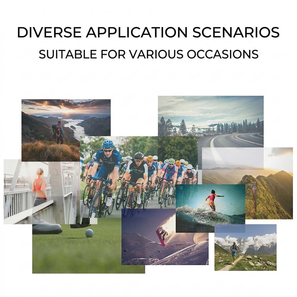 Polarisierte Radsport-Schutzbrille – UV400 Leichte Sportbrille
