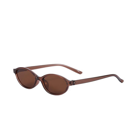 Retro Y2K Oval Sunglasses – Minimal Fashion Shades