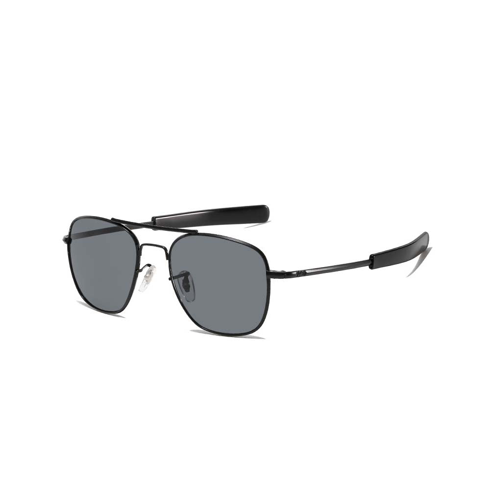 AO Pilot Polarized Sunglasses – Vintage Metal Frame Driving Shades