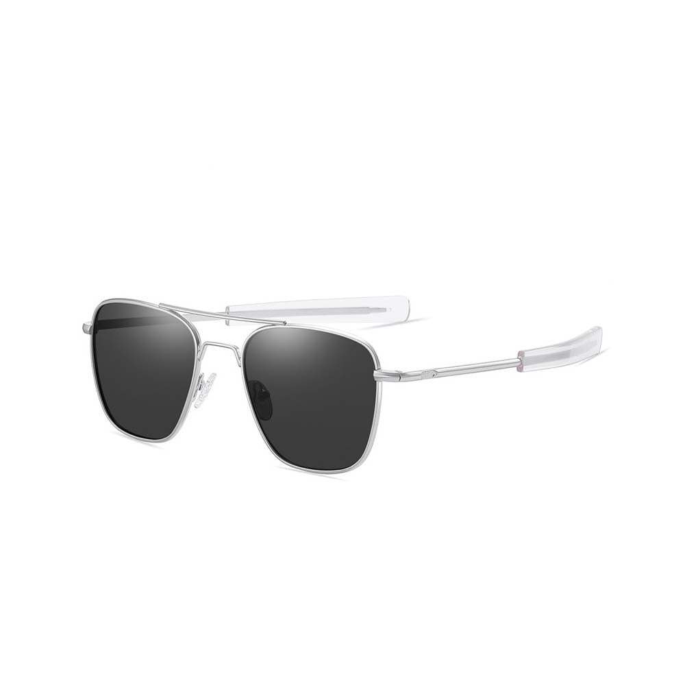AO Pilot Polarized Sunglasses – Vintage Metal Frame Driving Shades