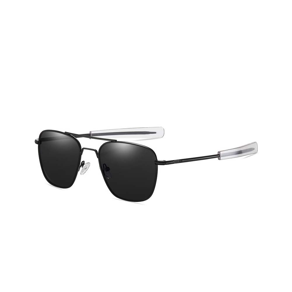 AO Pilot Polarized Sunglasses – Vintage Metal Frame Driving Shades