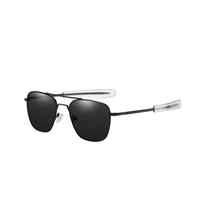 AO Pilot Polarized Sunglasses – Vintage Metal Frame Driving Shades