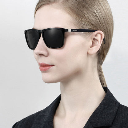 Classic Square Sunglasses UV400 Polarized Shades