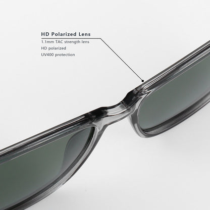 Classic Square Sunglasses UV400 Polarized Shades