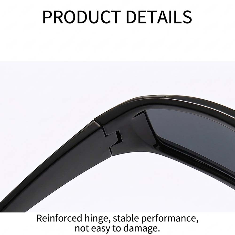 Cyberpunk Future Tech Shield Sunglasses Futuristic Y2K Wrap-Around