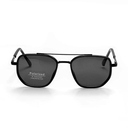 Fashion Geometric Double-Beam Aviator Sunglasses Lightweight
