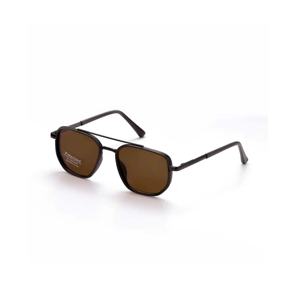Fashion Geometric Double-Beam Aviator Sunglasses Lightweight