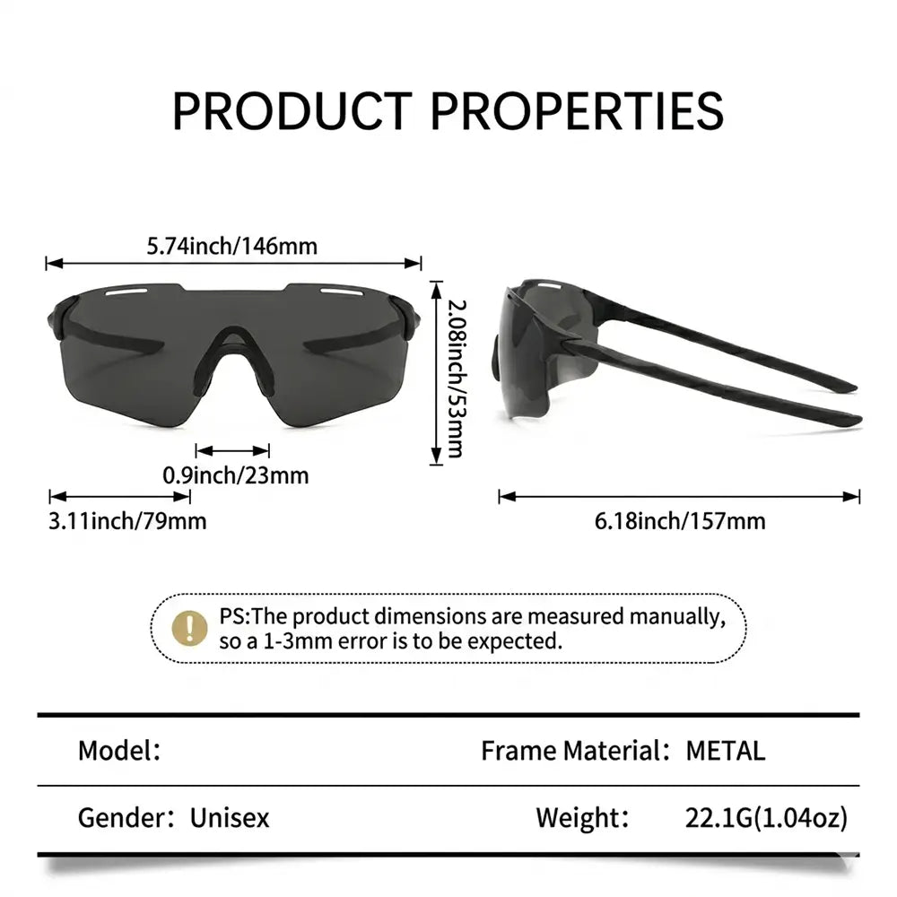 Orestin Ultra-Light Polarized Sports Sunglasses UV400
