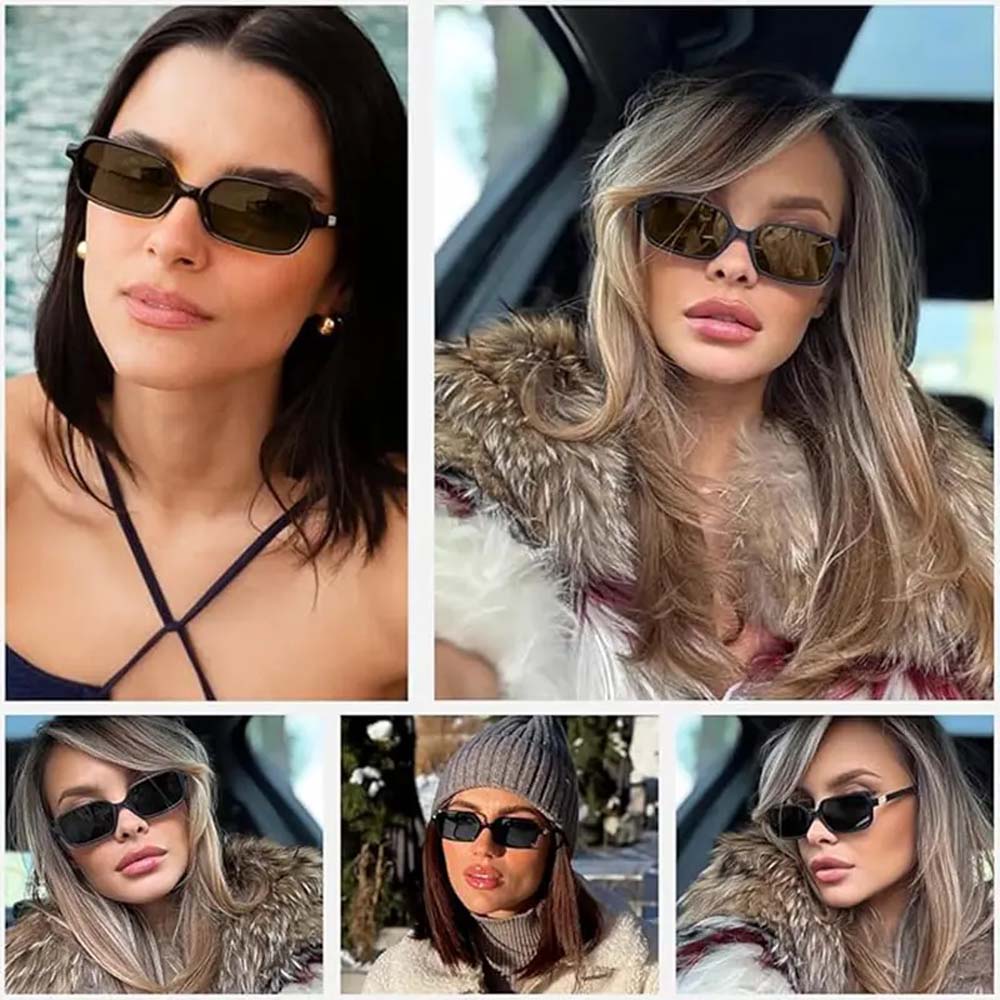 Orestin Vintage Sweet Oval/Square Light Glasses