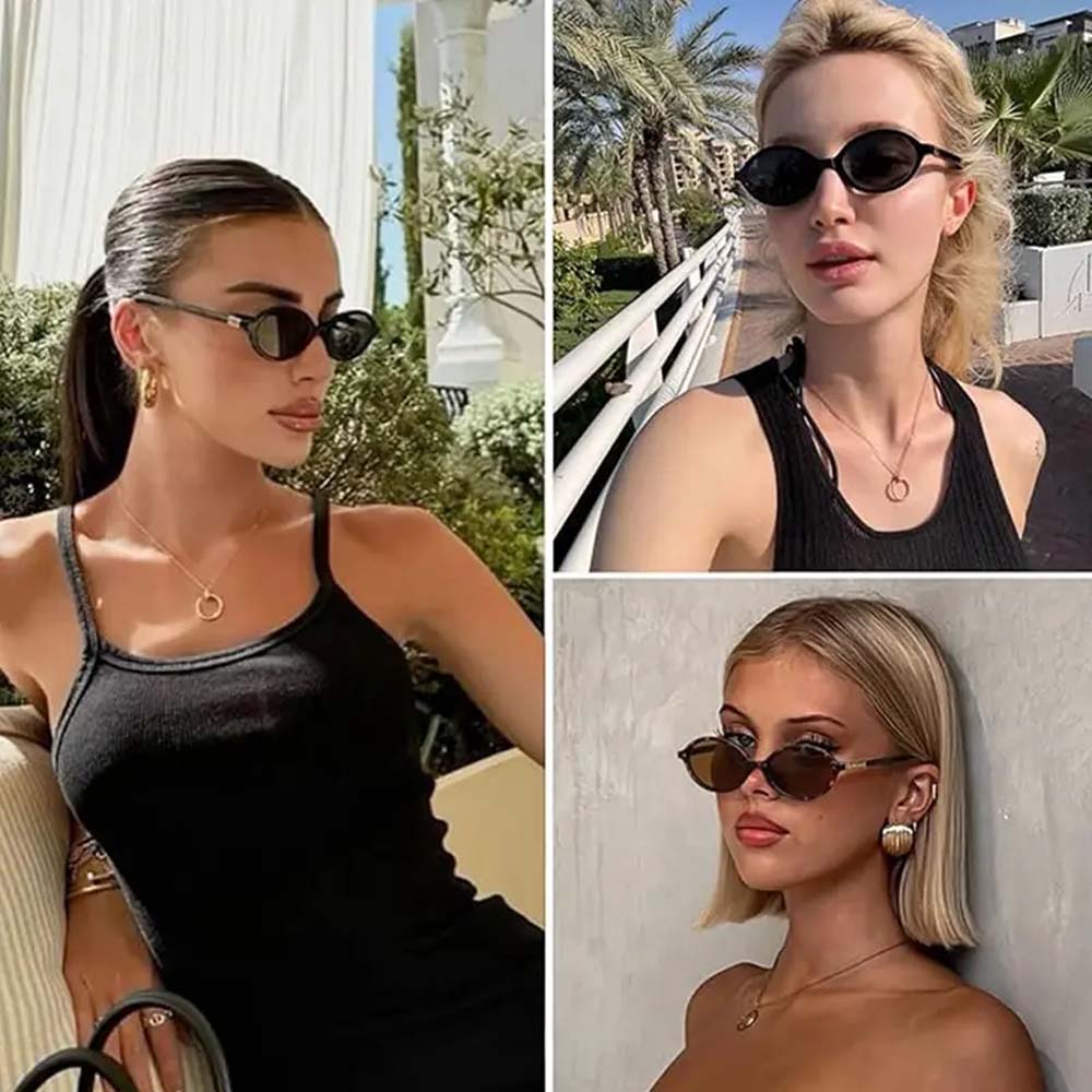 Orestin Vintage Sweet Oval/Square Light Glasses