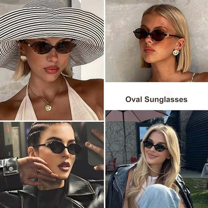 Orestin Vintage Sweet Oval/Square Light Glasses