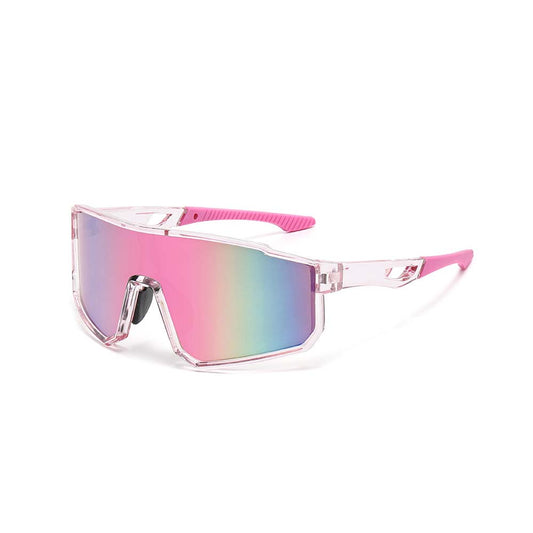 Polarized Cycling Shield Sunglasses – UV400 Lightweight Sports Eyewear