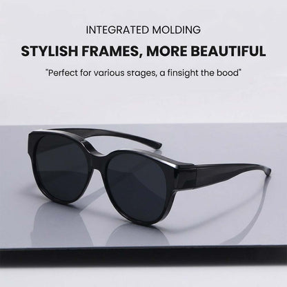 Polarized Fit Over Sunglasses – Wear Over Myopia Prescription Eyewear