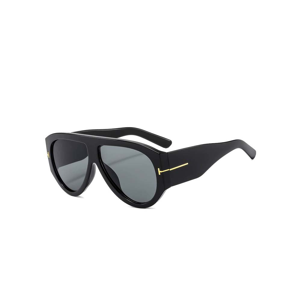Retro Double-Bridge Pilot Sunglasses Large Frame Urban Shades