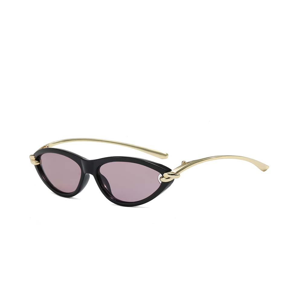Retro Metal Cat Eye Sunglasses UV400 Shades