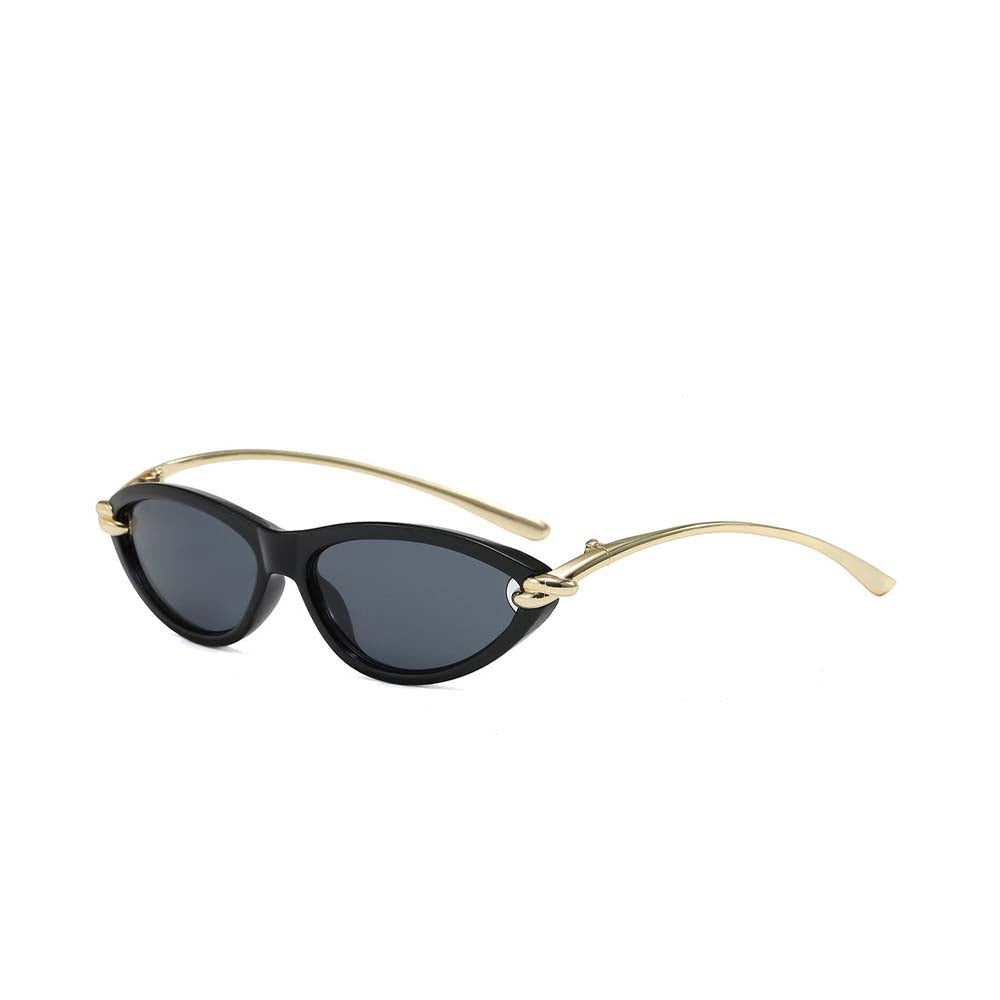 Retro Metal Cat Eye Sunglasses UV400 Shades