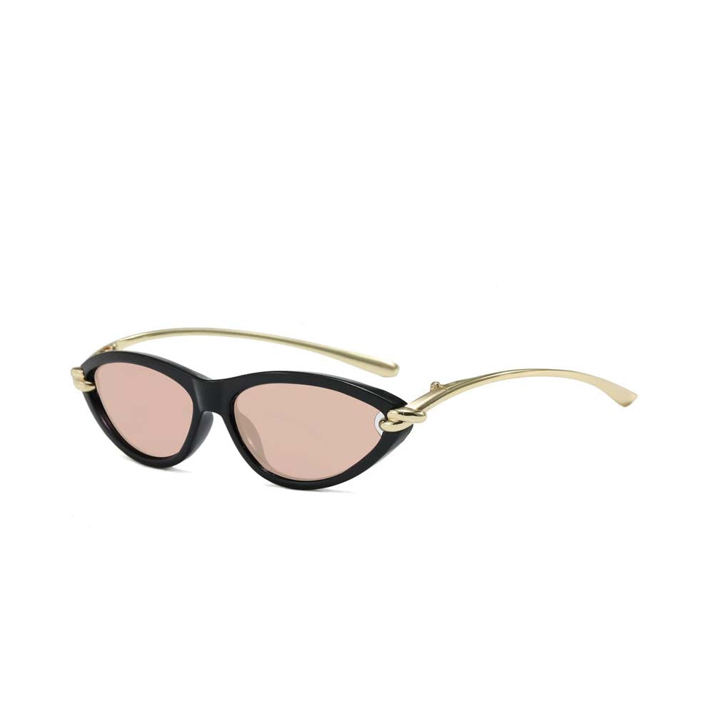 Retro Metal Cat Eye Sunglasses UV400 Shades