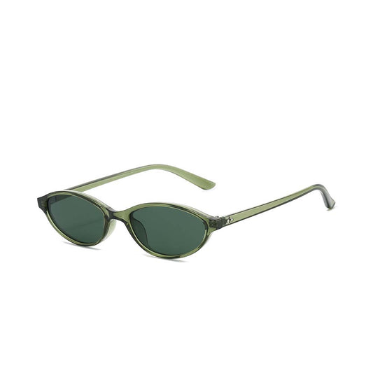 Retro Slim Cat Eye Sunglasses UV400 Shades