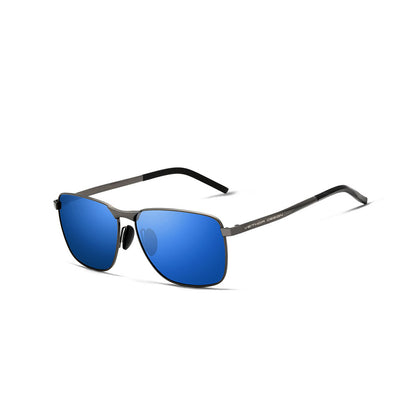 Square Sunglasses with Slim Frames & Multiple Lens Color Options