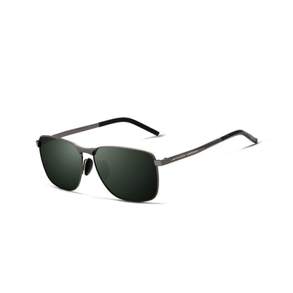 Square Sunglasses with Slim Frames & Multiple Lens Color Options