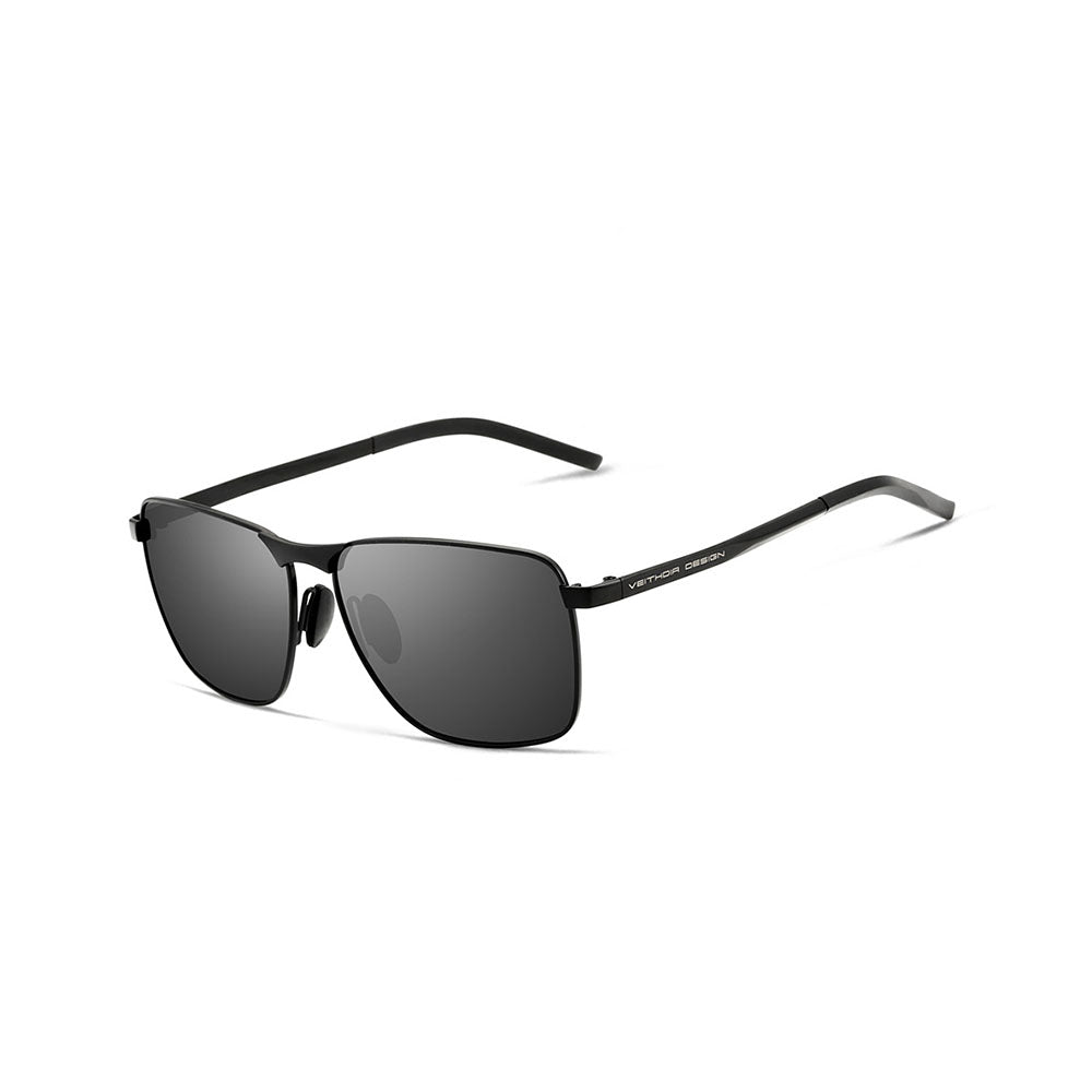 Square Sunglasses with Slim Frames & Multiple Lens Color Options