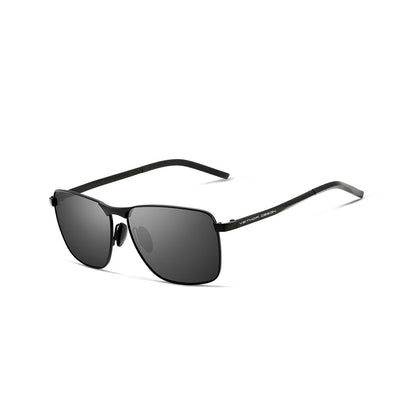Square Sunglasses with Slim Frames & Multiple Lens Color Options