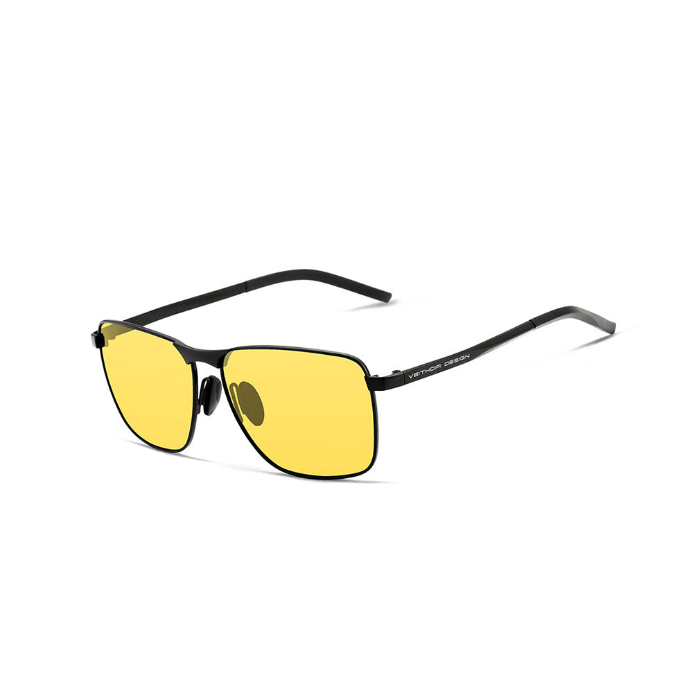 Square Sunglasses with Slim Frames & Multiple Lens Color Options