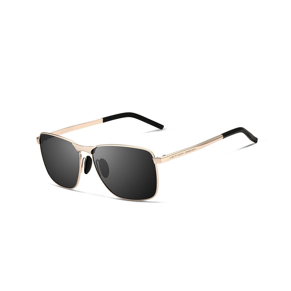 Square Sunglasses with Slim Frames & Multiple Lens Color Options