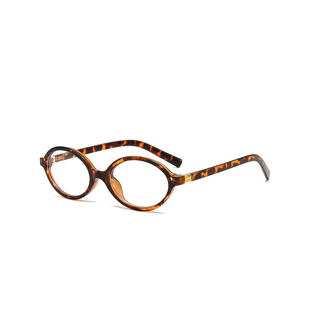 Vintage Oval Frame Sunglasses for Women Korean Retro Chic