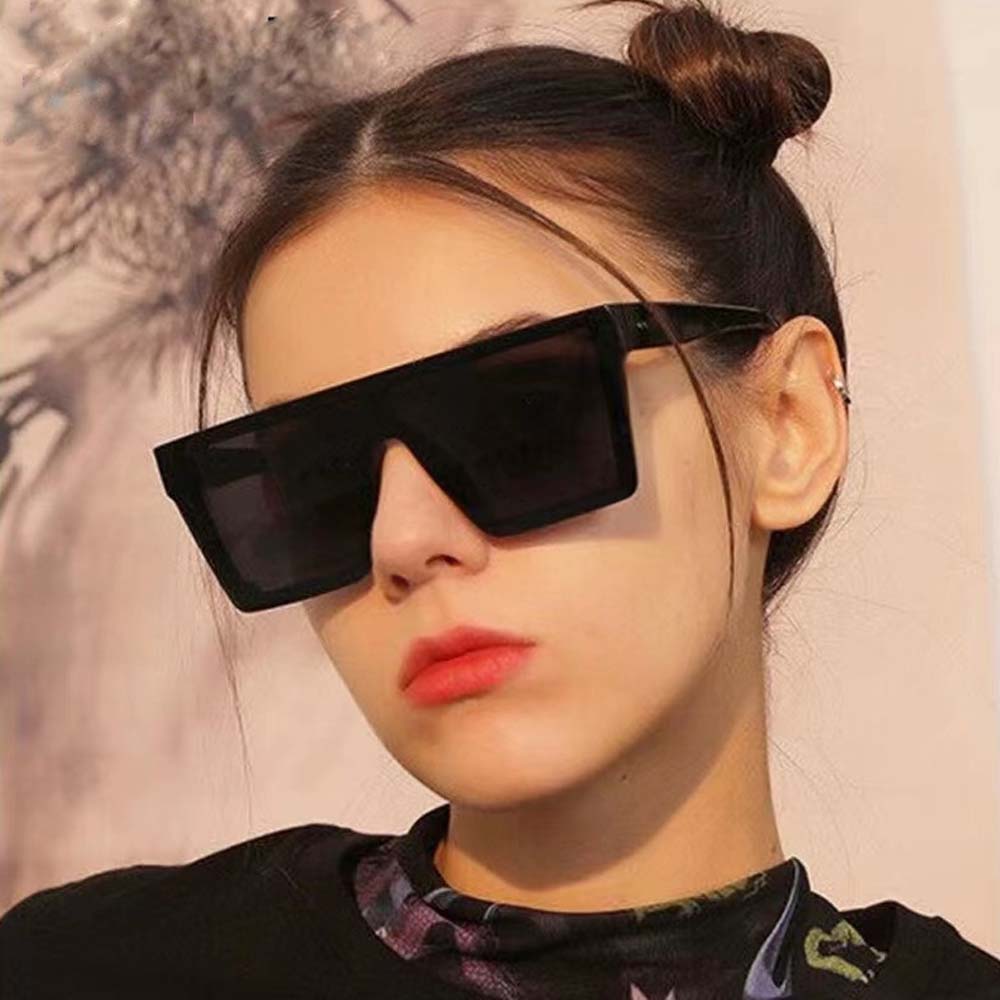Y2K Punk One-Piece Shield Sunglasses Cyber Shield Wrap-Around Shades