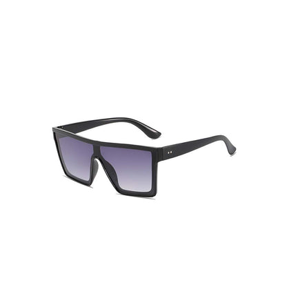 Y2K Punk One-Piece Shield Sunglasses Cyber Shield Wrap-Around Shades