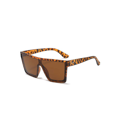 Y2K Punk One-Piece Shield Sunglasses Cyber Shield Wrap-Around Shades