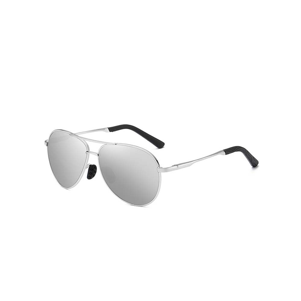 Polarized Metal Aviator – Day & Night Dual-Use Driving Sunglasses